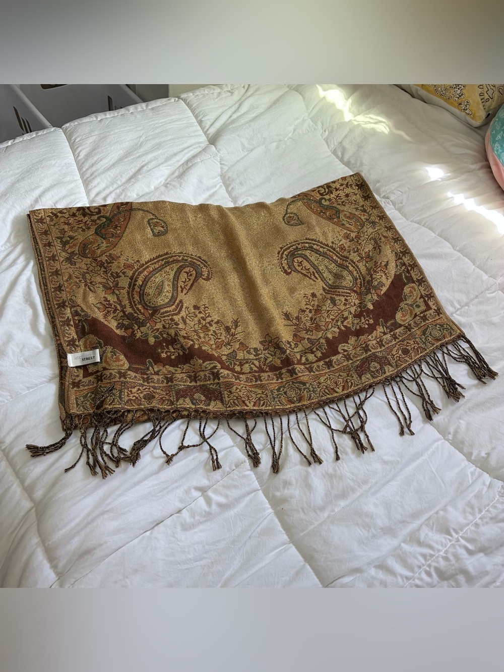 Accessory Street fashion scarf with tassels